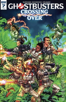 Variant Cover for Ghostbusters: Crossing Over #7