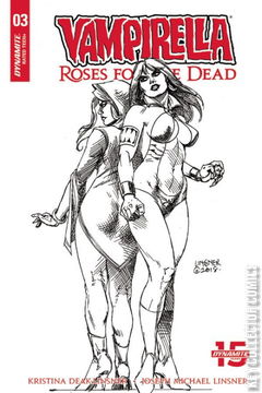 Variant Cover for Vampirella: Roses for the Dead #3