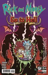 Variant Cover for Rick and Morty Go to Hell #2