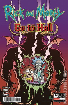 Variant Cover for Rick and Morty Go to Hell #2