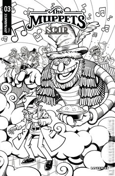 Variant Cover for Muppets Noir #3