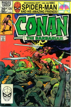 Variant Cover for Conan the Barbarian #129