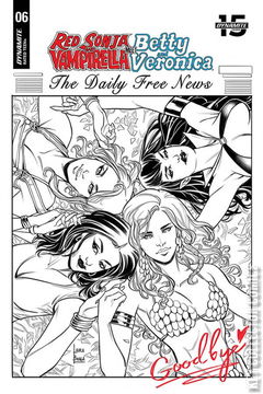 Variant Cover for Red Sonja and Vampirella Meet Betty and Veronica #6