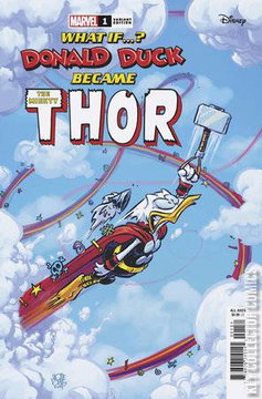 Variant Cover for What If...? Donald Duck Became Thor #1