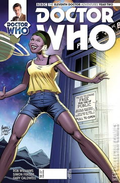 Variant Cover for Doctor Who: The Eleventh Doctor - Year Two #10
