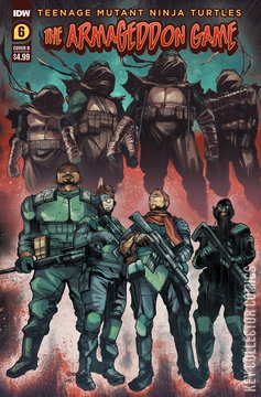 Variant Cover for Teenage Mutant Ninja Turtles: The Armageddon Game #6