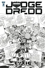 Cover for Judge Dredd: Toxic #2