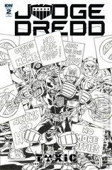 Variant Cover for Judge Dredd: Toxic #2