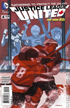 Variant Cover for Justice League United #4