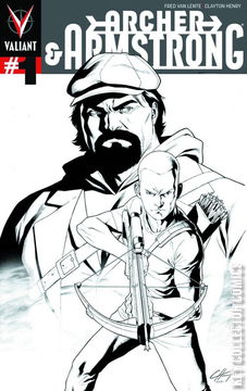 Variant Cover for Archer & Armstrong #1