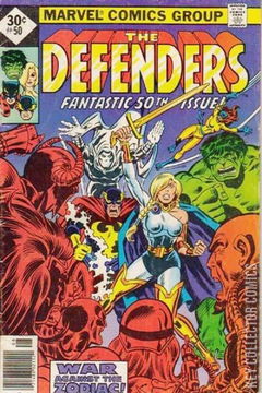 Variant Cover for Defenders #50