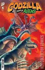 Cover for Godzilla: Here There Be Aliens #4