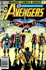 Variant Cover for Avengers, The #217