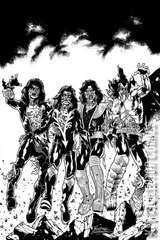 Variant Cover for KISS / Zombies #1