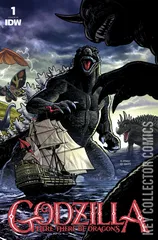 Variant Cover for Godzilla: Here There Be Dragons #1