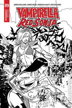Variant Cover for Vampirella / Red Sonja #9