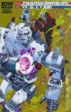 Variant Cover for Transformers vs. G.I. Joe #8