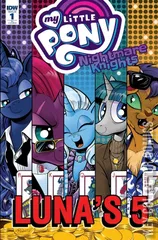 Variant Cover for My Little Pony: Nightmare Knights #1