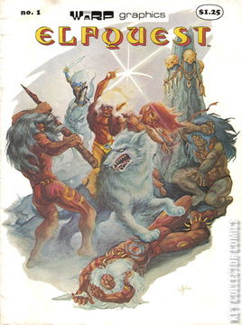 Variant Cover for ElfQuest Magazine #1