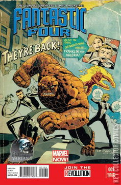 Variant Cover for Fantastic Four #1