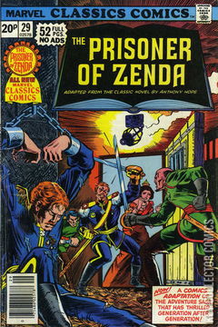 Variant Cover for Marvel Classics Comics #29