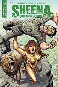 Variant Cover for Sheena, Queen of the Jungle #6