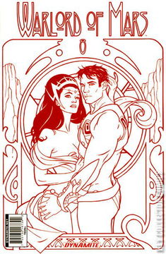 Variant Cover for Warlord of Mars #8