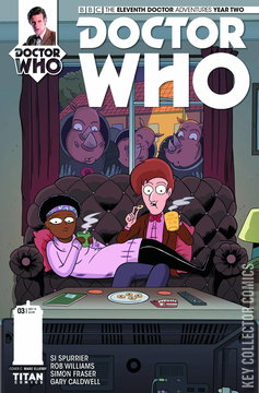 Variant Cover for Doctor Who: The Eleventh Doctor - Year Two #3