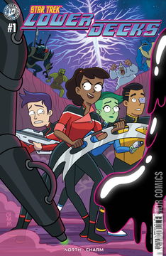 Variant Cover for Star Trek: Lower Decks #1