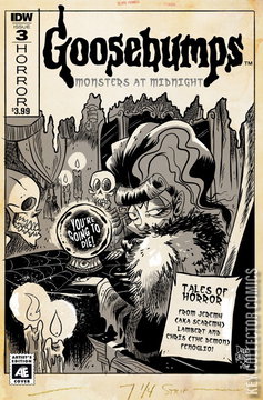 Variant Cover for Goosebumps: Monsters at Midnight #3