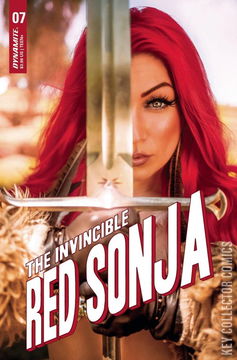 Variant Cover for Invincible Red Sonja #7