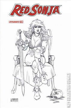 Variant Cover for Red Sonja #24