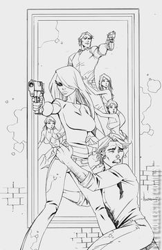 Variant Cover for Fanboys vs. Zombies #2