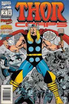 Variant Cover for Thor Corps #3