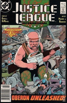 Variant Cover for Justice League International #22