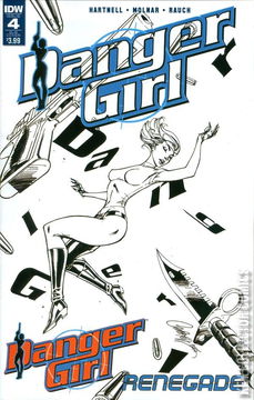 Variant Cover for Danger Girl: Renegade #4