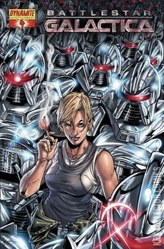 Variant Cover for Battlestar Galactica #4