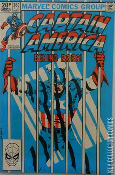 Variant Cover for Captain America #260