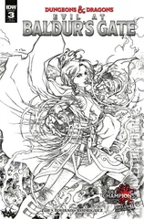 Variant Cover for Dungeons & Dragons: Evil at Baldur’s Gate #3