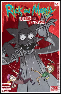 Variant Cover for Rick and Morty: Youth in Rickvolt #4
