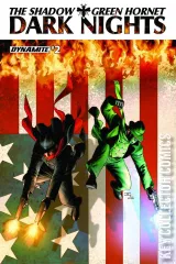 Variant Cover for The Shadow / Green Hornet: Dark Nights #2