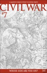 Variant Cover for Civil War #7