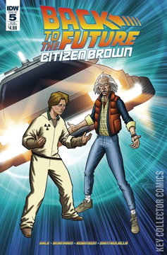 Variant Cover for Back to the Future: Citizen Brown #5