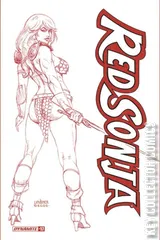Variant Cover for Red Sonja #17