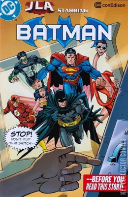 JLA Starring Batman Con Edison Giveaway