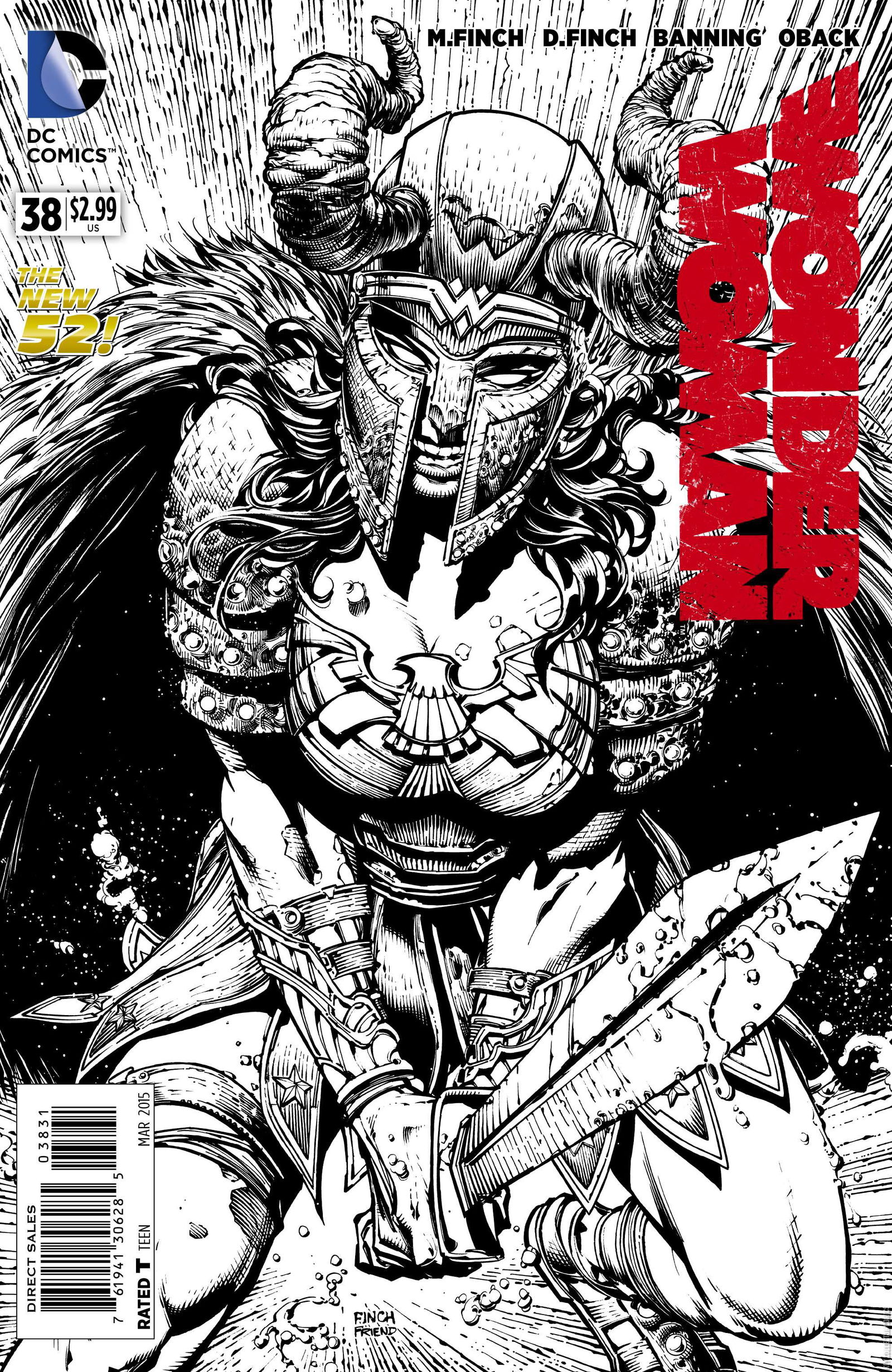 Variant Cover for Wonder Woman #38