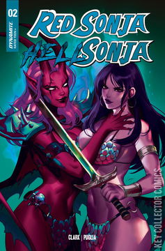 Variant Cover for Red Sonja / Hell Sonja #2