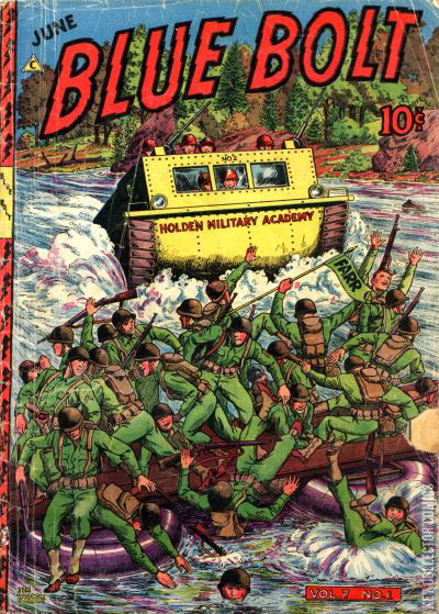 Cover art for Blue Bolt #1