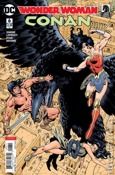 Variant Cover for Wonder Woman / Conan #6