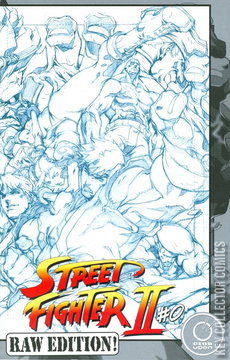 Variant Cover for Street Fighter II #0